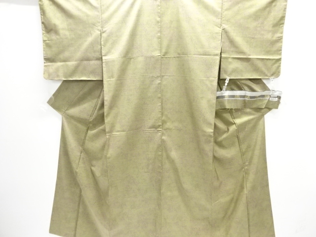 大特価品　未使用品　抽象模様本場大島紬着物(染)